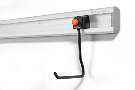 Husqvarna Machinehaak – Voor Kettingzaag, Heggenschaar of Accumachine aan Rail of Muur