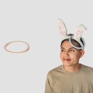 Spel - ringgooien met paaskonijn