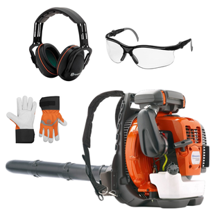 Husqvarna 570Bts Bladblazer Actie