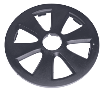 Front hub cap inner (black)
