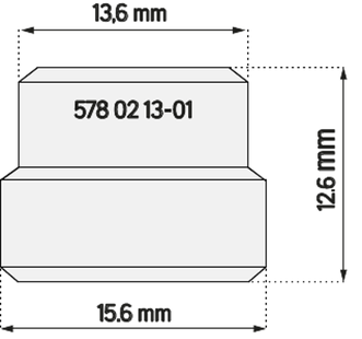 Husqvarna afdichtbout druktester 545,550