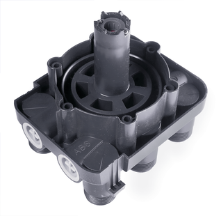 Friction welded housing