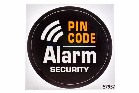 Husqvarna automower alarmsticker