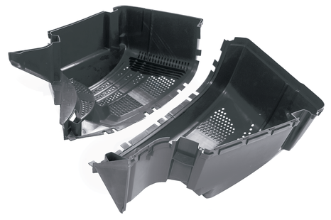 Grass catcher bottom part (2 pieces