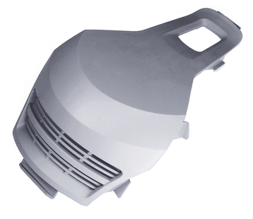 Panel clamshell lower grey 103