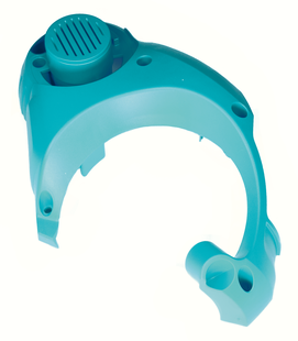 Cover clamshell lower turquois