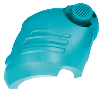 Clamshell lower location turqu