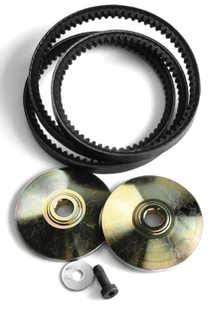 Pulley speed reduction kit.