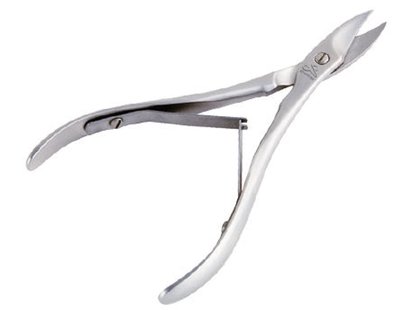 Adola nagelschaar roestvrij gebogen 11,5