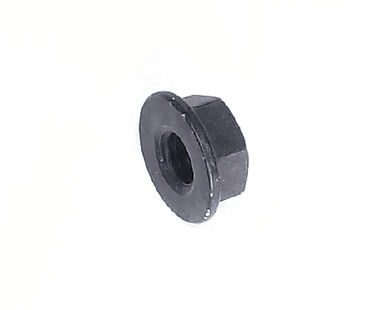 Zeskantmoer met flens