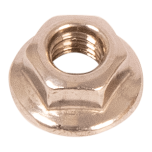 Hexagon nut flange