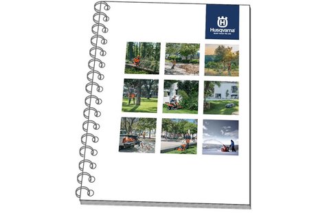 Husqvarna schrijfblok ring a5