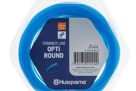 Husqvarna opti round ø1.5mm 15m blauw