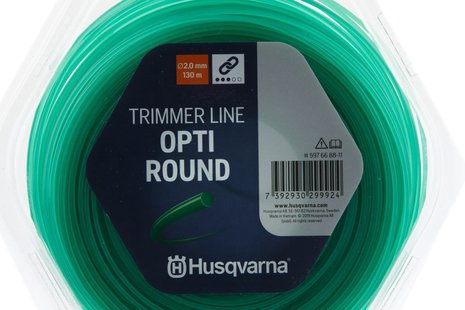 Husqvarna opti round ø2.0mm 130m groen