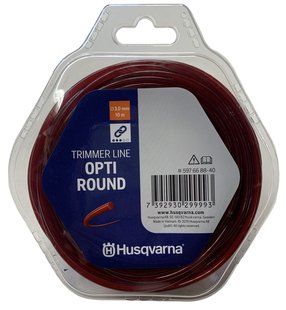 Husqvarna opti round ø3.0mm 10m rood