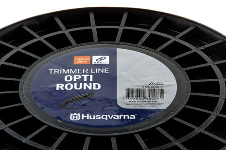 Husqvarna opti round ø4.0mm 240m zwart