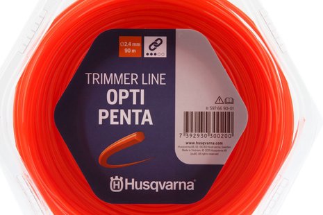Husqvarna opti penta ø2.4mm 90m oranje