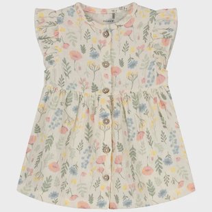 Prénatal newborn jurk mousseline