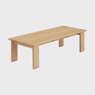 Muuto Assemble salontafel Teak, 135x55 cm