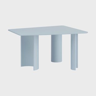 Muuto Re-norm eettafel Light blue, 130x120 cm