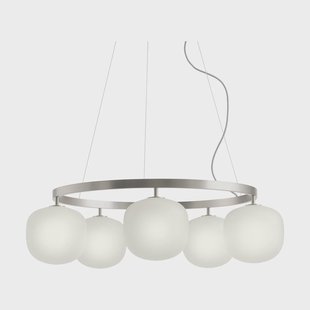 Muuto Rime kroonluchter Aluminium grey