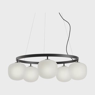 Muuto Rime kroonluchter Black