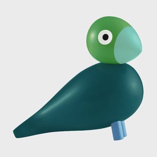 Kay Bojesen Denmark Kaj Bojesen Year Bird 2026 Berk Donkergroen