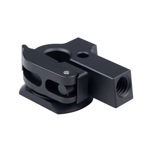 Primos 65906 Heavy Optics Adapter Grijs Magnetisch – Voor Apex Spartan Head