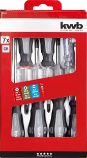 Kwb 7 delige schroevendraaier set
