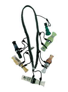 Primos Waterfowler's 5-Call Lanyard - Stevig draagkoord voor vijf lokfluiten