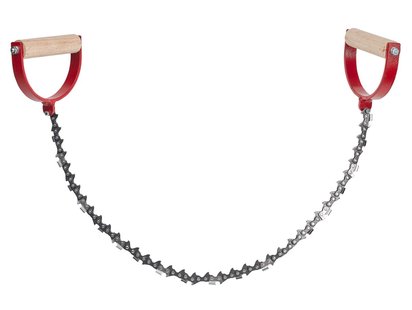 Ring zaag met twee kettingen 70cm