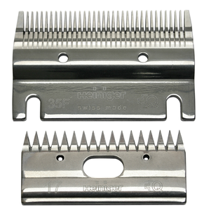 Heiniger Messenset 35F/17 – Fijne paarden- en koeienstyling scheermessenset