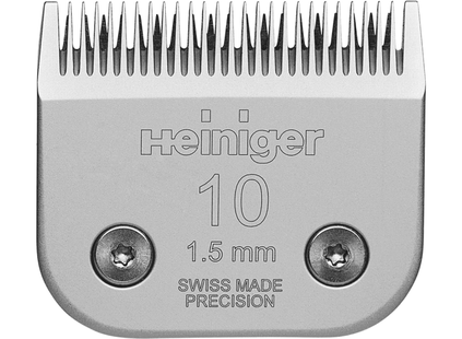 Heiniger Saphir Messenset nr. 10 – 1,5 mm scheerkop “Red Line” voor paarden en honden