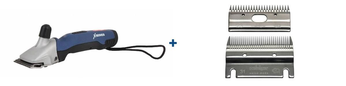 Heiniger xplorer paard 1 accu + messet