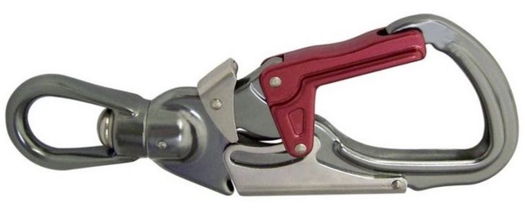 Isc swivel eye tri lock aluminium