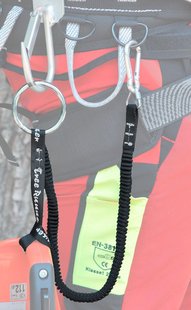 Tree runner kettingzaag strop zwart smal