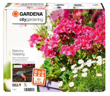 Gardena bloembakbesproeiing automatisch
