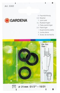 Gardena rubberringen, inhoud: 3 stuks