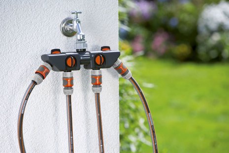 Gardena 4-weg waterverdeler