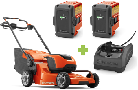 Husqvarna LC 347iVX Accu Gazonmaaier Actie – Inclusief 2x Accu en Lader