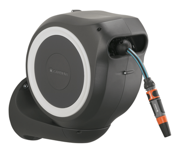 Gardena wandslangenbox 15 rollup s wit