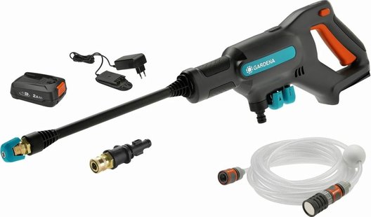 Gardena accu hogedrukreiniger 18v set