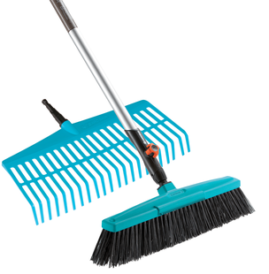 Gardena combisysteem steel bezem hark