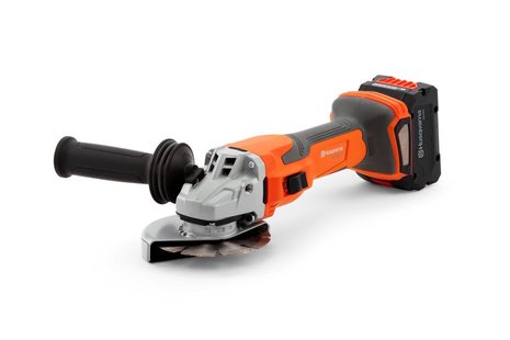 Husqvarna hg125b slijper +lader  2x accu