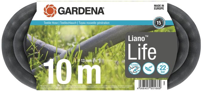 Gardena Textielslang Liano™ Life 10 Meter