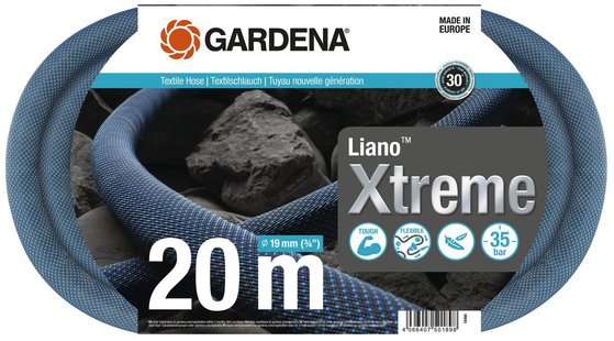 Gardena Textielslang Liano™ Xtreme 20 Meter - Robuuste en Duurzame Textielslang voor Langdurige Bewatering