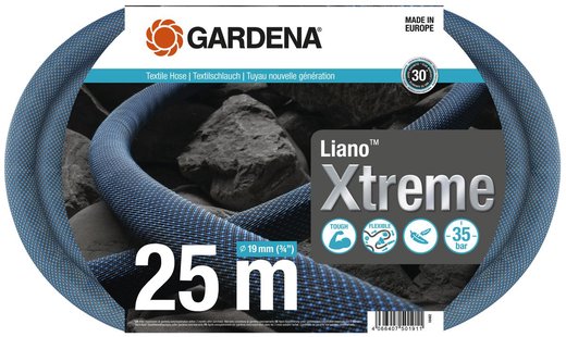 Gardena textielslang liano™ xtreme 25m,