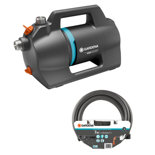 Gardena Besproeiingspomp 4300 Silent  – 4300 liter/uur - 4,3 Bar met aanzuigslang