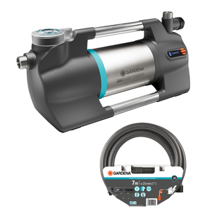Gardena Besproeiingspomp 6300 SilentComfort – 6300 liter/uur - 4,9 Bar met aanzuigslang