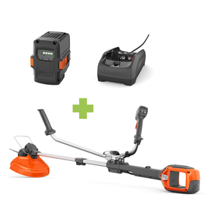 Husqvarna 220iR Inclusief B140 Accu En 40-C80 Lader